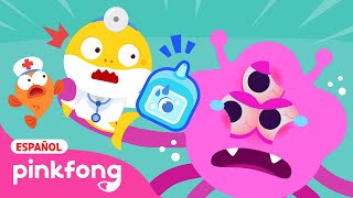 ¡Pica! ¡Me Pican los Ojos! | Tiburón Bebé Juego de Hospital | Pinkfong en español