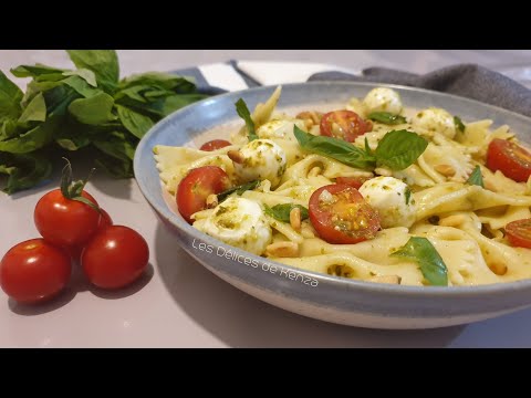 Vidéo: Salade De Tomates Cerises Sauce Pesto