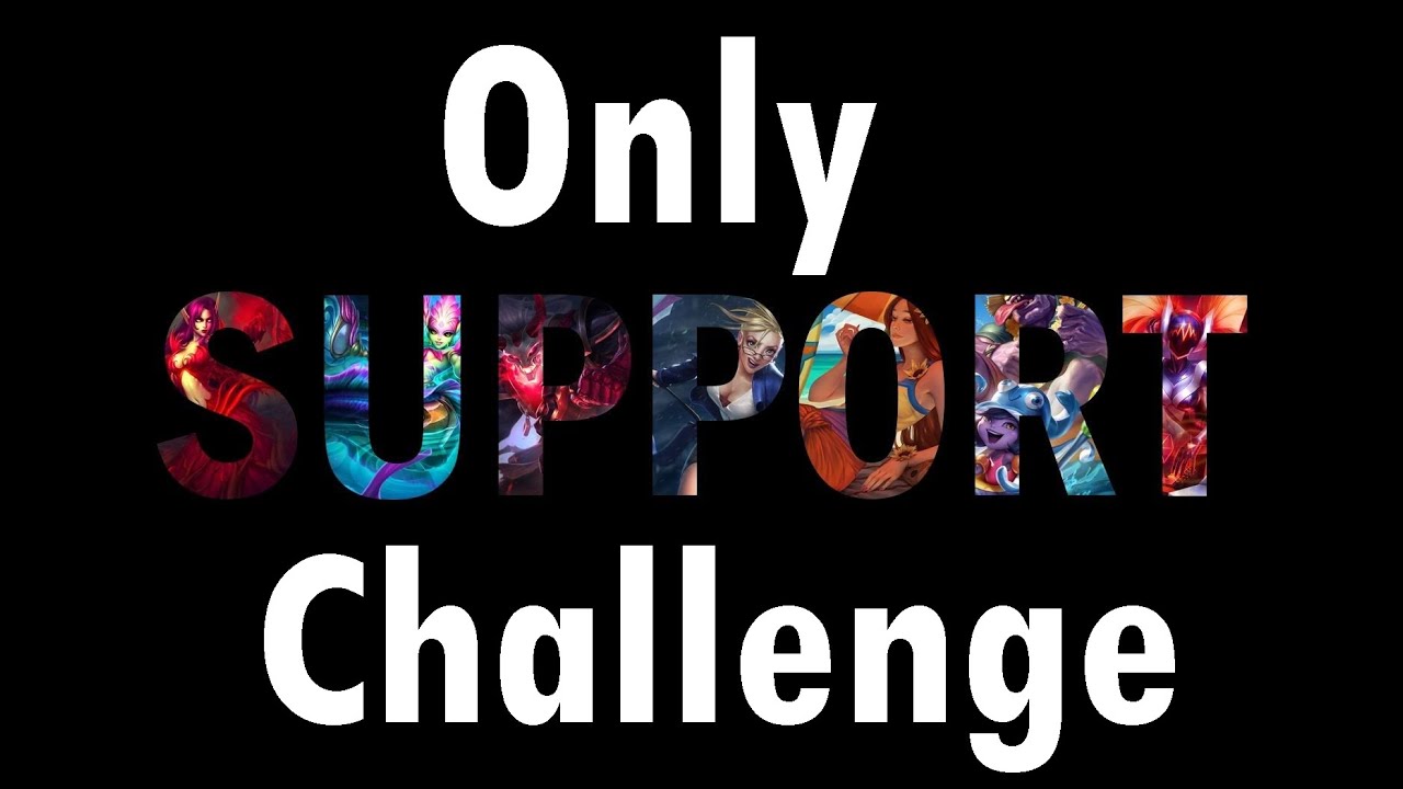 Only Support Champ Kihívás | League of Legends