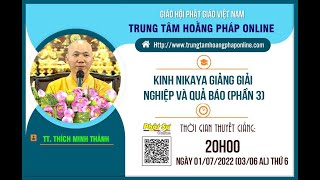 Kinh NIKAYA Giảng Giải - Nghiệp & Quả Báo 3