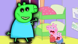 Zombie Apocalypse 🧟‍♀️|| Rescue Peppa || Peppa Pig Funny Animation