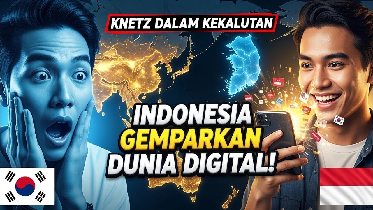 “KNetz dalam Kecoh! Netizen Indonesia Dilabel ‘Kuasa Nuklear Digital’ — Korea Bergelut Untuk Bertind