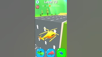 Shape shifting game #10 hyper casual game #shapeshifting #funny #gameplay  #gaming #viral #shorts