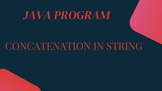 CODING ARMY | JAVA PROGRAM | concatenation in string#javaprogramming#javatutoril#coding#codingarmy