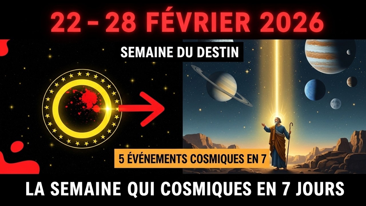 VOUS DEVEZ SAVOIR ÇA AVANT DEMAIN ! 22-28 fév – VÉNUS-JUPITER apporte AMOUR et CHANCE !