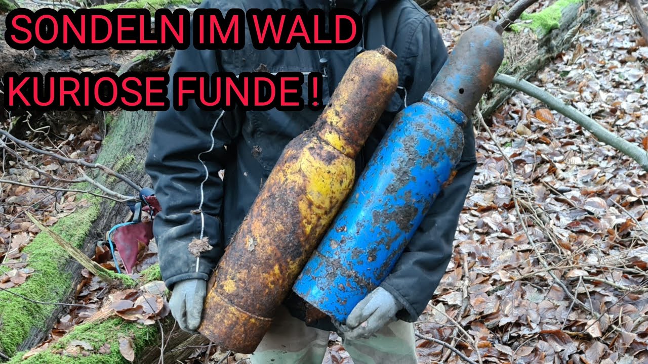 Sondeln im Wald XXL mit LostPlace Fund ! Kuriose Funde ! Schatzsuche mit Metalldetektor · 4K UHD