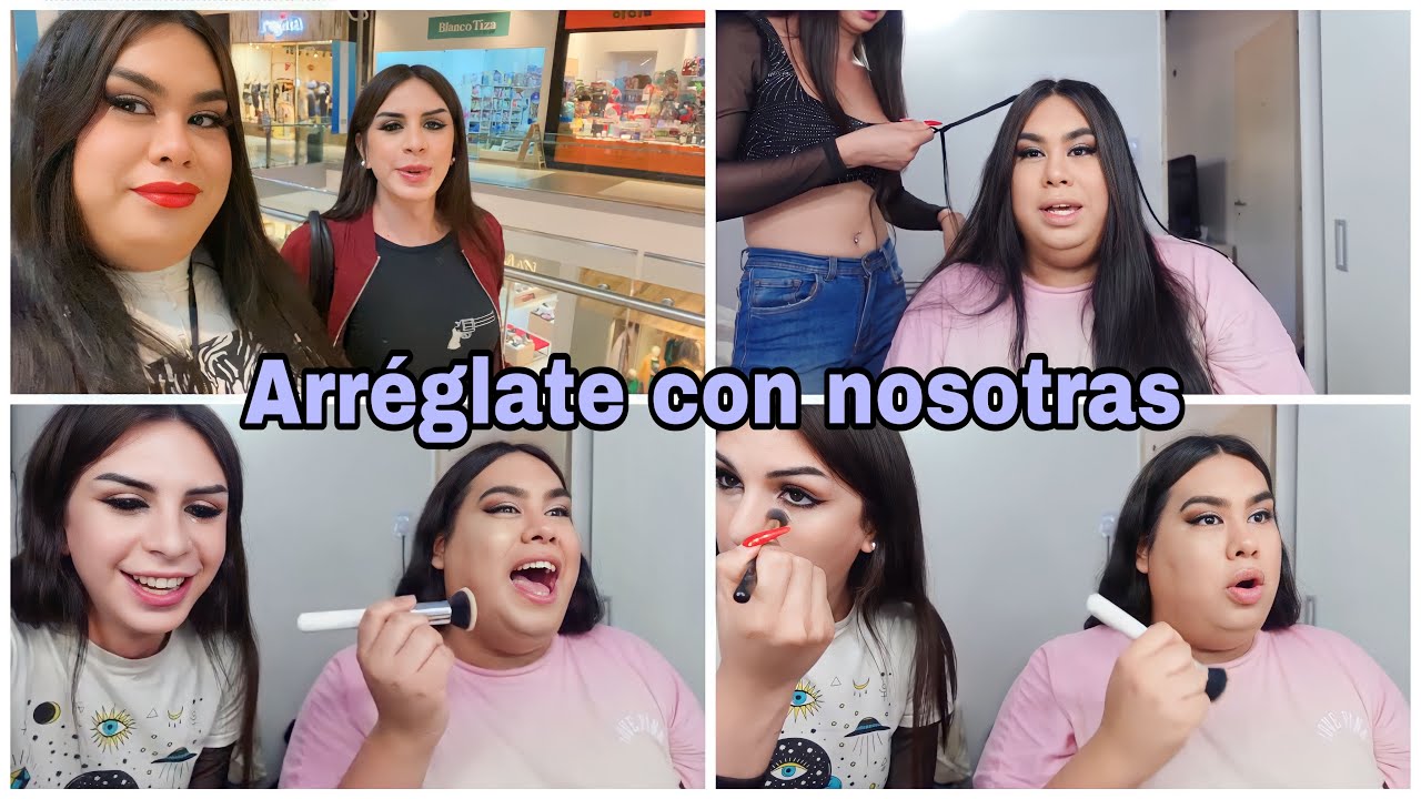 MAQUILLAJE MÁS CHISME ANTES DE IRNOS DE SHOPPING CON LA MICU