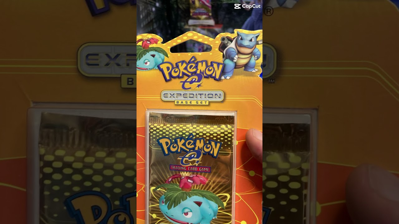 Expedition Base Set Blister Pokémon Vintage Pack 1200$