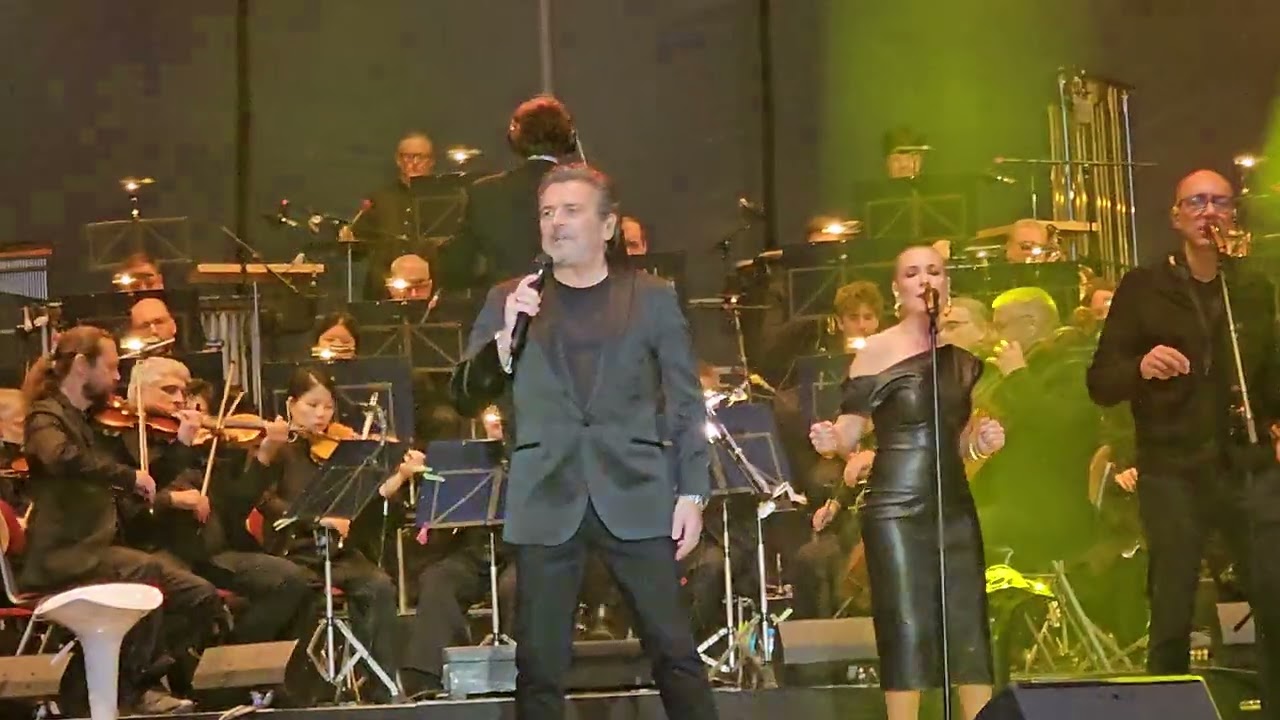 Jet Airliner. Thomas Anders & Modern Talking band live in Gotha, Germany. 22.08.25