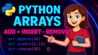 Modify Python Arrays Like a Pro | Add, Remove, Change (Part 2)