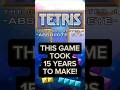 THIS GAME TOOK 15 YEARS TO MAKE!!!! #shorts #lostmedia #tetris