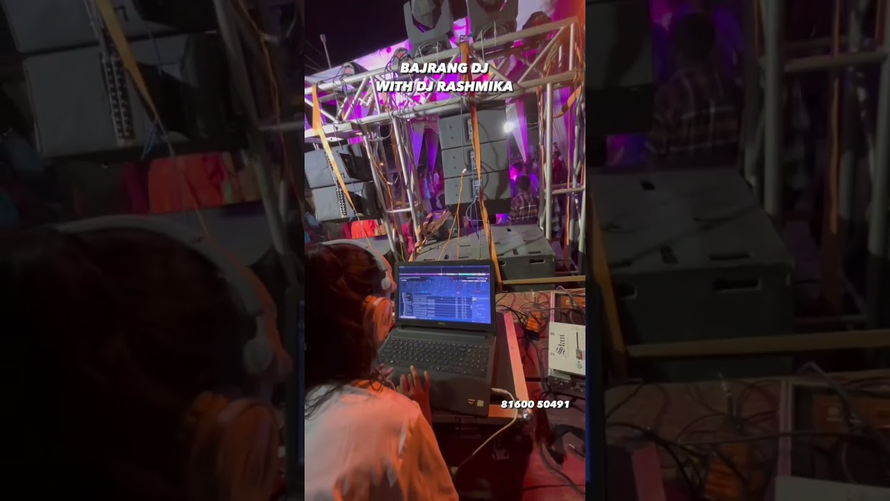 Dj rashmika professional venue - muhvej, Gujarat night live bewafa garba mix💃🕺🥳