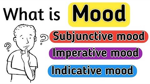 Mood | What is a mood? | Mood in grammar | Mood of a verb | #grammar #english #subjunctive #mood