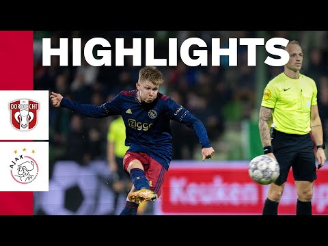 A lot of goals 😎 | Highlights FC Dordrecht - Jong Ajax | Keuken Kampioen Divisie