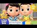 Mia toca seu tambor 🥁 | LITTLE BABY BUM | Moonbug Kids | Músicas Infantis em Português