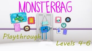 Monsterbag Playthrough Levels 4 - 6 Ps Vita Cam