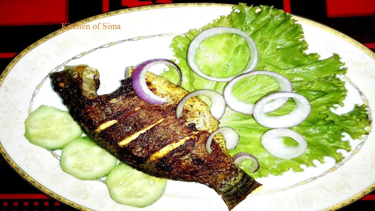 Spicy tilapia fish fry recipe তেলাপিয়া মসলা ফ্রাই । how to cook