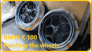 BMW K100 Y spokes,  The Best Wheels ever ?