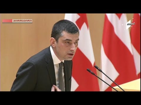 შს მინისტრის, გიორგი გახარიას გამოსვლა პარლამენტში