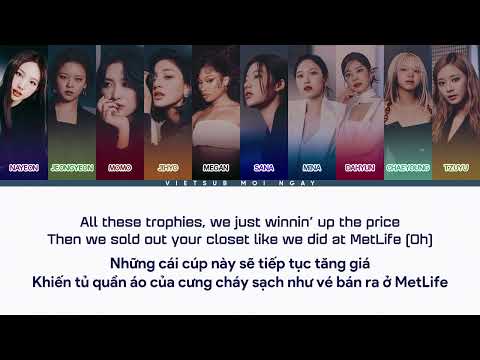 Vietsub Mamushi Remix Megan Thee Stallion Ft TWICE Color Coded Lyrics Video