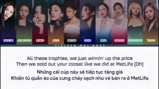 Vietsub | Mamushi Remix - Megan Thee Stallion ft. TWICE | Color Coded Lyrics Video