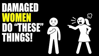 Warning Signs She's Emotionally Damaged! (Signs She's High Maintenance)