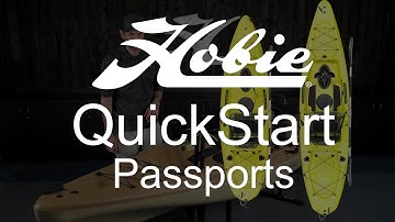 QuickStart for Hobie Mirage Passport kayaks