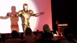 Guy brings Iron Man Suit to School Talent Show...