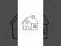 House 🏠 Drawing Easy #shorts