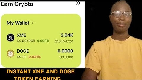 INSTANT XME TOKEN EARNING
