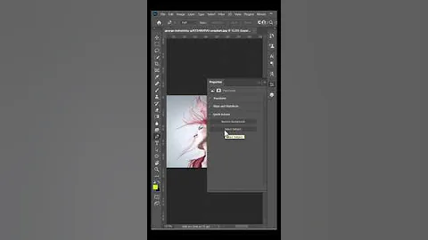 Remove Background Just In 1 Click #short #shorts #photoshop