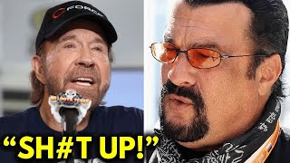 Celebrity Chuck Norris Calls Out Steven Seagal For Lying About Fighting Bruce Lee Profile