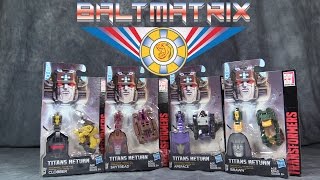 Titans Return Titan Masters Wave2 - Clobber, Brawn, SkyTread, & Apeface