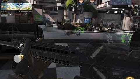 Getting a nuke with a level 1 M4LMG cod mobile season 10