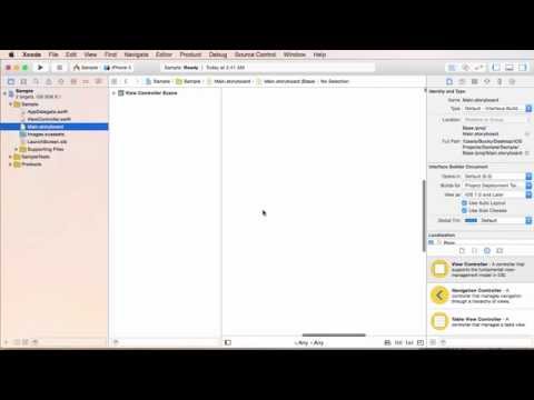 iOS Development with Swift Tutorial - 5 - Quick Tour of the Interface