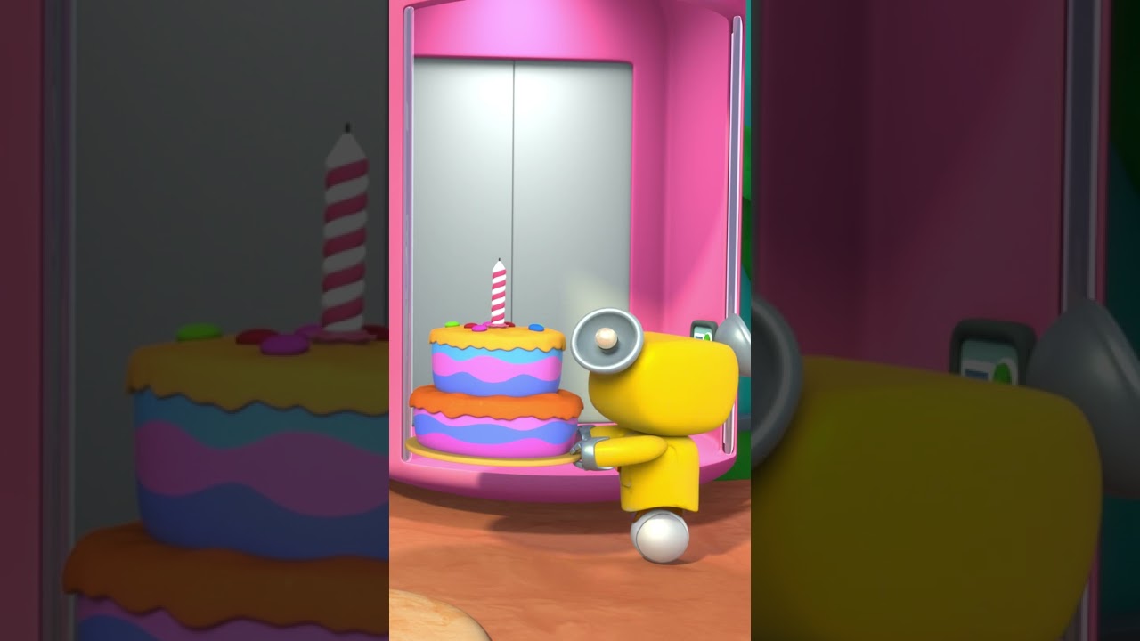 🎂🎉 Flying Birthday Party Cake!