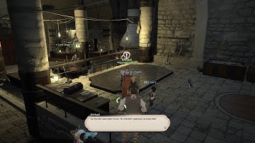 FFXIV - 5.18 Blacksmith Lv.20 Class Quest