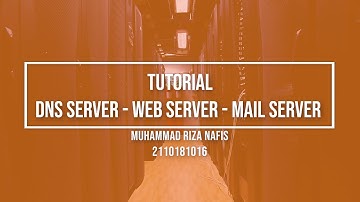 Tutorial DNS, Web dan Mail Server menggunakan Manjaro