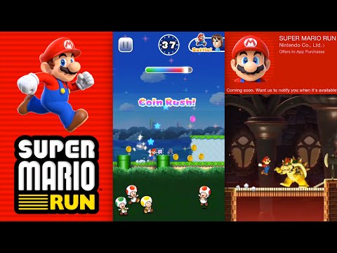 Super Mario Run APP CONFIRMED! - Release Date - iPhone Gameplay
