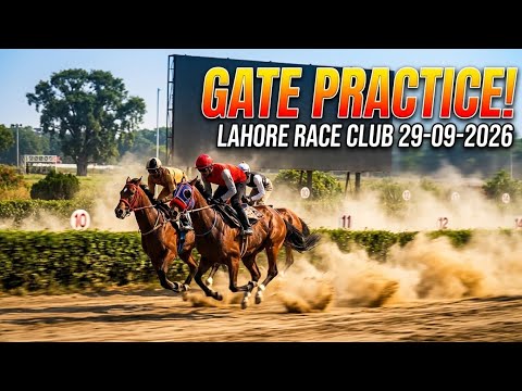 Video thumbnail: Gate Practice In Lahore Race Club || Ai News || Tahir Saleem