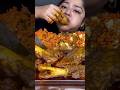 ASMR eating: spicy mutton biryani challenge @MaddyEats , momos challenge #shorts #asmr #mukbang