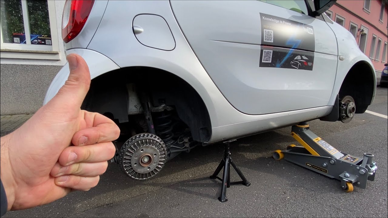 How to completely paint the drum brakes of your car Smart ForTwo