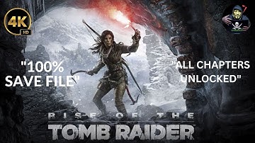 🎮 How to Install 100% Save File in Rise of the Tomb Raider | Download + Guide @modsgamer77