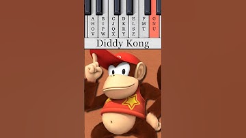 Diddy Kong VS Kiddy Kong | Which jingle is better? #donkeykong #piano #jingle