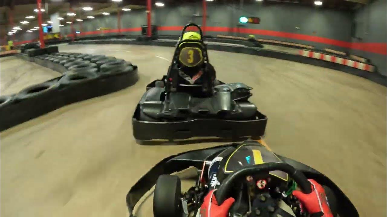 Racing at On Track Karting Wallingford Fastest lap 35.049 YouTube