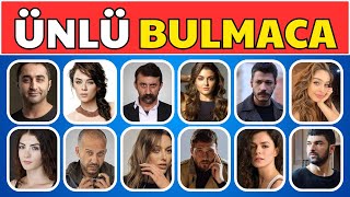 Ünlü Bulmaca Ünlüyü Tahmin Et Bölüm1 10 Saniyede Tahmin Et?