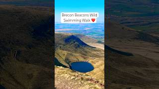 Wild swimming in the Brecon Beacons 🤗 #walking #wales #swimming