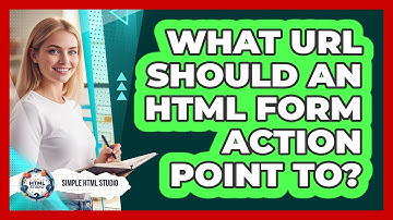 What URL Should An HTML Form Action Point To?