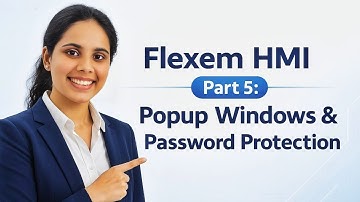 Flexem HMI Part 5: Popup Windows & Password Protection