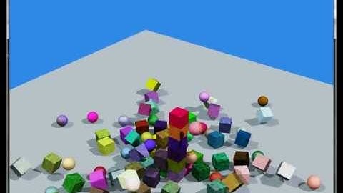 Panda3D + ODE + effects